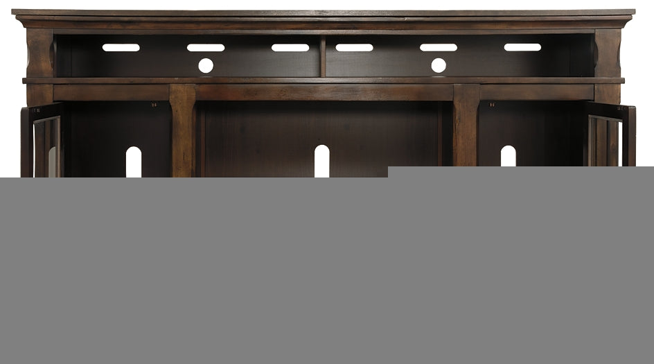 Roddinton XL TV Stand w/Fireplace Option