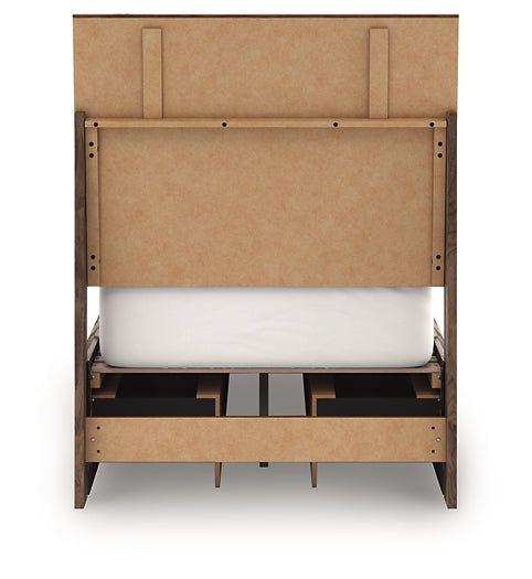 Chirason Twin Panel Bed with Storage