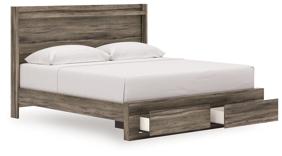 Elbrim King Panel Storage Bed