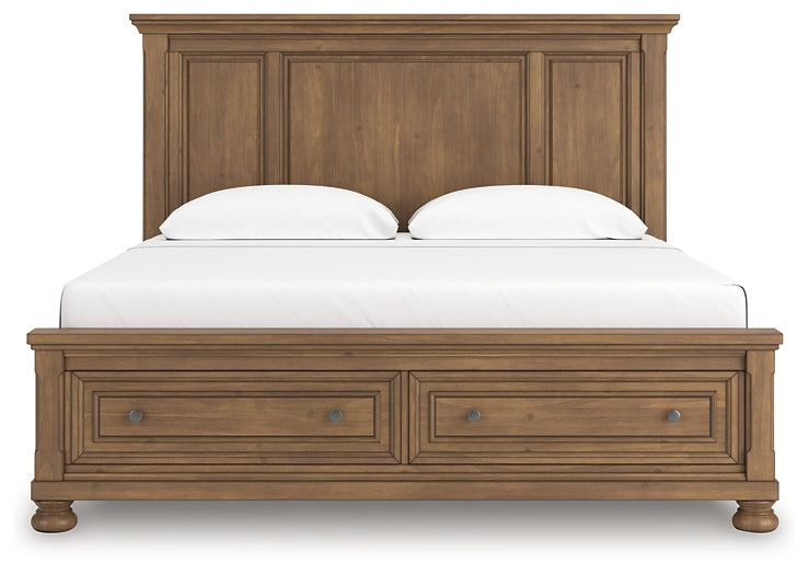 Feddinger King Panel Storage Bed