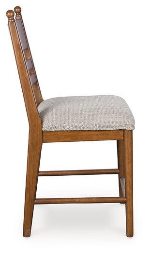 Greddinton Upholstered Barstool (2/CN)