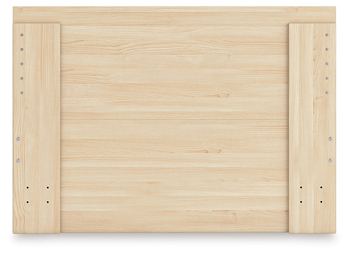 Onita Full Panel Platform Bed with 1 Side Storage