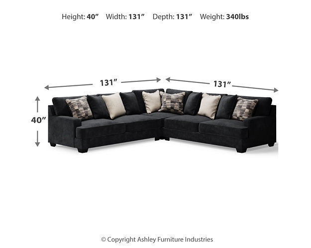 Lavernett 3-Piece Sectional