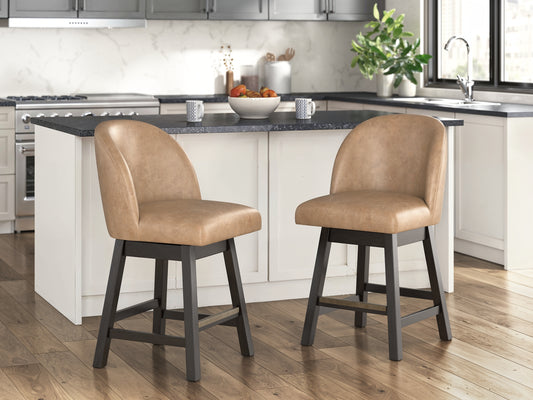 Neymorton UPH Swivel Barstool (2/CN)