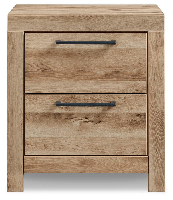 Hyanna Full Panel Storage Bed, Dresser, Mirror and Nightstand