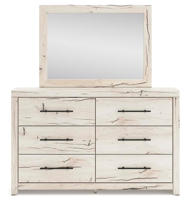 Lawroy Queen Panel Bed, Dresser, Mirror and Nightstand