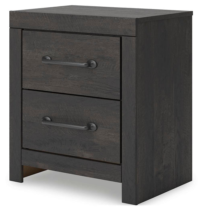 Hollivern Twin Panel Bed, Dresser, Mirror and Nightstand