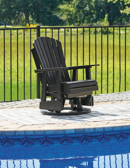 Hyland Wave Swivel Glider Chair
